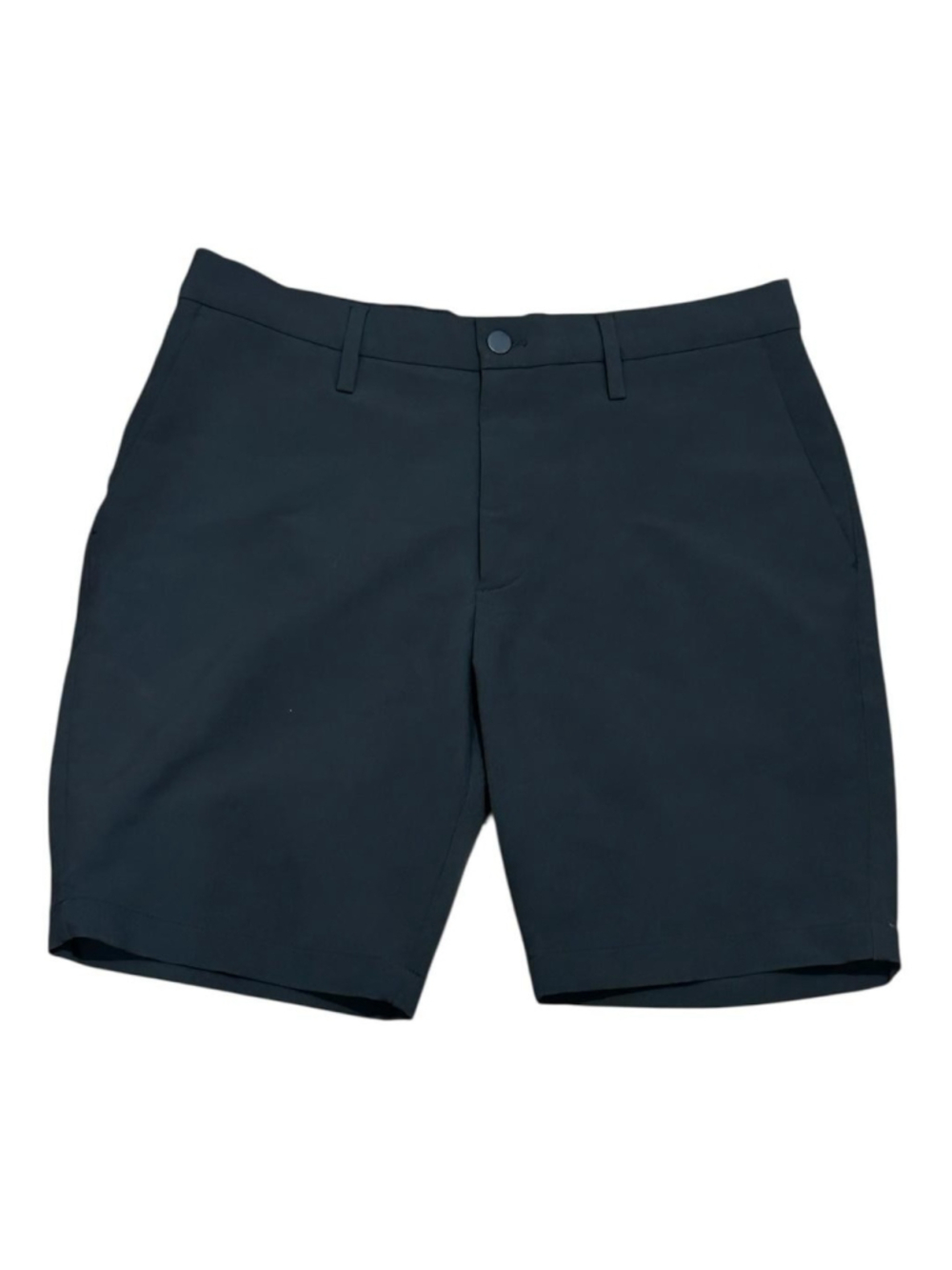Kenneth Cole Awear-Tech Shorts Mens 34 Black Slim Fit Stretch Chino Casual
